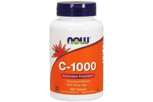 Витамин C NOW Foods Vitamin C-1000 Buffered complex 100 Tabs