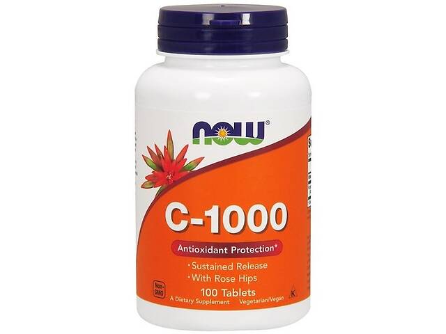 Витамин C NOW Foods Vitamin C-1000 Buffered complex 100 Tabs