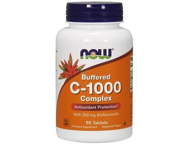 Витамин C NOW Foods Vitamin C-1000 Complex Buffered 90 Tabs