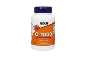 Витамин C NOW Foods Vitamin C-1000 Rose Hips And Bioflavonoids 100 Tabs NF0685