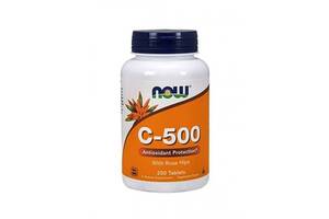 Витамин C NOW Foods Vitamin C-500 Rose Hips 250 Tabs