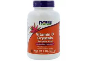 Витамин C NOW Foods Vitamin C Crystals, 8 oz 227 g /101 servings/ NF0790