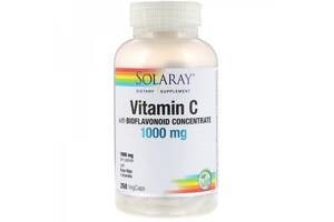 Витамин C Solaray Vitamin C with Bioflavonoid Concentrate 1000/50 mg 250 Veg Caps