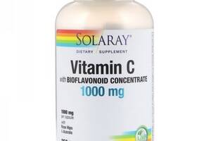 Витамин C Solaray Vitamin C with Bioflavonoid Concentrate 1000/50 mg 250 Veg Caps