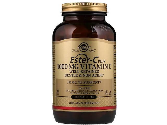 Витамин C Solgar Ester-C Plus Vitamin C 1000 mg 180 Tabs