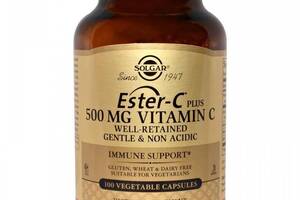 Витамин C Solgar Ester-C Plus Vitamin C 500 mg 100 Veg Caps