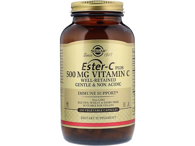 Витамин C Solgar Ester-C Plus Vitamin C 500 mg 250 Veg Caps