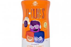 Витамин C Solgar U-Cubes, Children's Vitamin C Gummies 90 Gummies