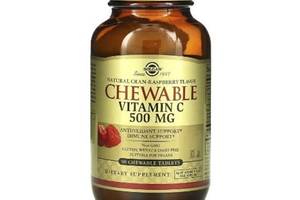Витамин C Solgar Vitamin C 500 mg 90 Chewable Tabs
