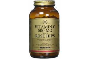 Витамин C Solgar Vitamin C with Rose Hips 500 mg 250 Tabs