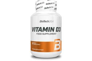 Витамин D для спорта BioTechUSA Vitamin D3 60 Tabs