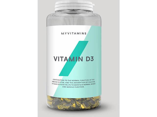 Витамин D для спорта MyProtein Vitamin D3 180 Caps