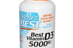Витамин D Doctor's Best Vitamin D3 5000 IU 720 Softgels