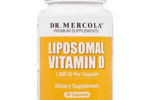 Витамин D Dr. Mercola Liposomal Vitamin D, 1.000 IU 30 Caps MCL-01732