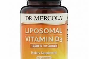 Витамин D Dr. Mercola Liposomal Vitamin D3 10.000 IU 90 Caps