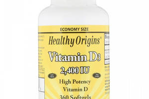 Витамин D Healthy Origins Vitamin D3 2,400 IU 360 Softgels