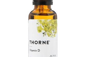 Витамин D Thorne Research Vitamin D, 1 fl oz 30 ml