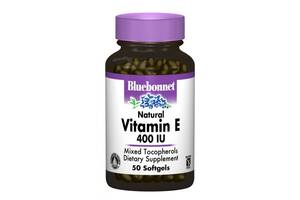 Витамин E Bluebonnet Nutrition Natural Vitamin E 400IU 50 Caps