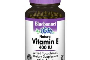 Витамин E Bluebonnet Nutrition Natural Vitamin E 400IU 50 Caps