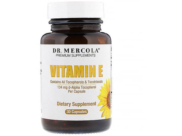 Витамин E Dr. Mercola Vitamin E 30 Caps MCL-01508