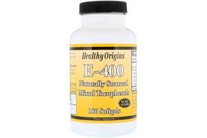 Витамин E Healthy Origins E-400 180 Softgels HO15145