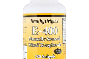 Витамин E Healthy Origins E-400 180 Softgels HO15145