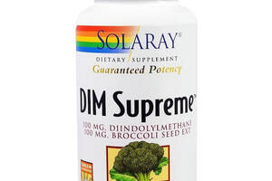 Витамин E Solaray DIM Supreme 60 Veg Caps