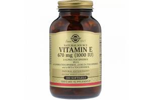 Витамин E Solgar Vitamin E 1000 IU 670 mg 100 Caps