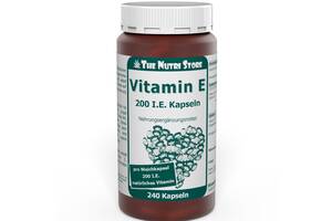 Витамин E The Nutri Store Vitamin E 200 IU 240 Caps ФР-00000226