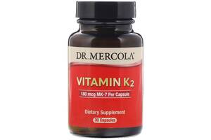 Витамин K Dr. Mercola Vitamin K2 180 mcg 30 Caps MCL-01194