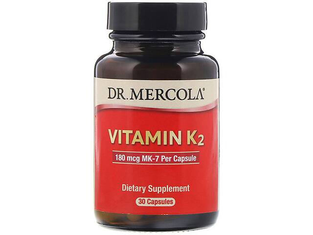 Витамин K Dr. Mercola Vitamin K2 180 mcg 30 Caps MCL-01194
