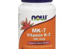 Витамин K NOW Foods Vitamin K-2 (MK7) 100 mcg 60 Veg Caps