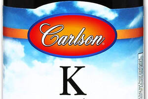 Витамин К полная формула K-Complete Carlson Labs 45 гелевых капсул