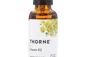 Витамин K Thorne Research Vitamin K2, 1 fl oz 30 ml