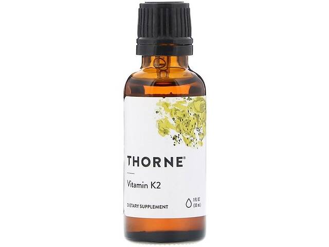 Витамин K Thorne Research Vitamin K2, 1 fl oz 30 ml