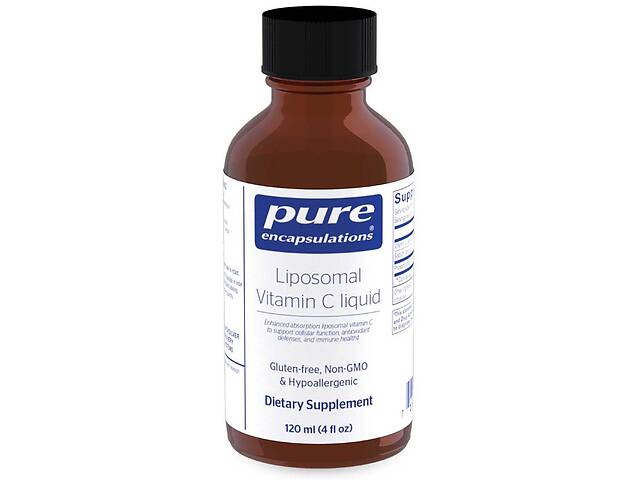 Витамин С липосомальный Liposomal Vitamin C Pure Encapsulations жидкость 120 мл
