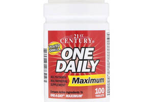 Витаминно-минеральный комплекс 21st Century One Daily, Maximum, Multivitamin Multimineral 100 Tabs