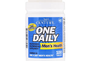 Витаминно-минеральный комплекс 21st Century One Daily Men's Health, Multivitamin Multimineral 100 Tabs