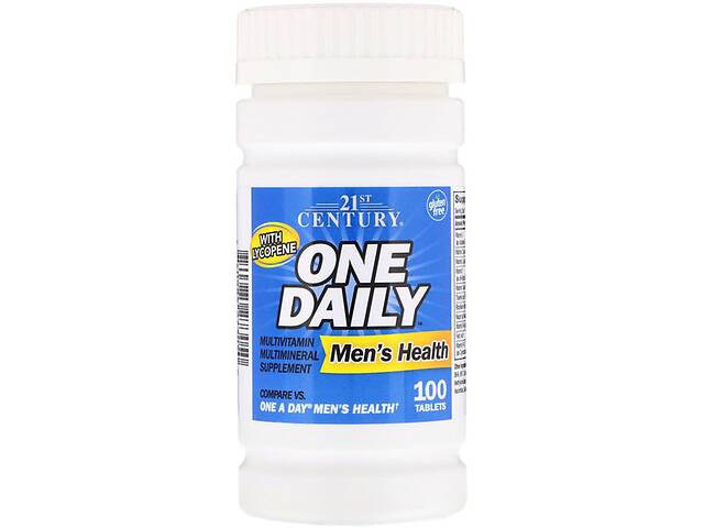 Витаминно-минеральный комплекс 21st Century One Daily Men's Health, Multivitamin Multimineral 100 Tabs