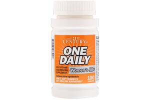 Витаминно-минеральный комплекс 21st Century One Daily Woman's 50+, Multivitamin Multimineral 100 Tabs