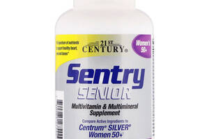 Витаминно-минеральный комплекс 21st Century Sentry Senior, Multivitamin & Multimineral Supplement, Women's 50+ 100 Tabs
