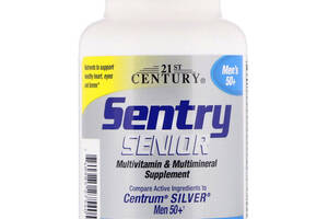 Витаминно-минеральный комплекс 21st Century Sentry Senior, Multivitamin & Multimineral Supplement, Men's 50+ 100 Tabs...