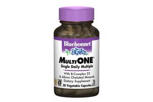 Витаминно-минеральный комплекс Bluebonnet Nutrition MultiONE 30 Veg Caps