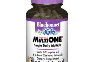 Витаминно-минеральный комплекс Bluebonnet Nutrition MultiONE Iron free 30 Veg Caps