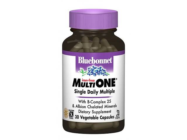 Витаминно-минеральный комплекс Bluebonnet Nutrition MultiONE Iron free 30 Veg Caps