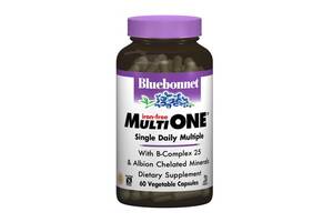 Витаминно-минеральный комплекс Bluebonnet Nutrition MultiONE Iron free 60 Veg Caps