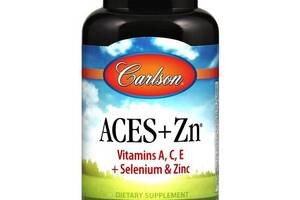 Витаминно-минеральный комплекс Carlson Labs Aces + Zn 60 Soft Gels