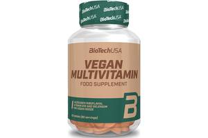 Витаминно-минеральный комплекс для спорта BioTechUSA Vegan Multivitamin 60 Tabs