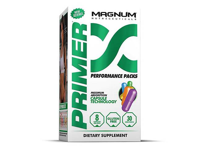 Витаминно-минеральный комплекс для спорта Magnum Nutraceuticals Primer Performance Packs 30 packs