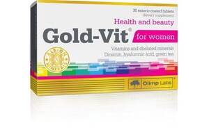 Витаминно-минеральный комплекс для спорта Olimp Nutrition Gold-Vit for women 30 Tabs